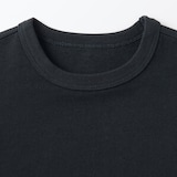 ベビー　あたまするっと　太番手クルーネック半袖Ｔシャツ