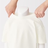 ベビー　あたまするっと　太番手クルーネック半袖Ｔシャツ