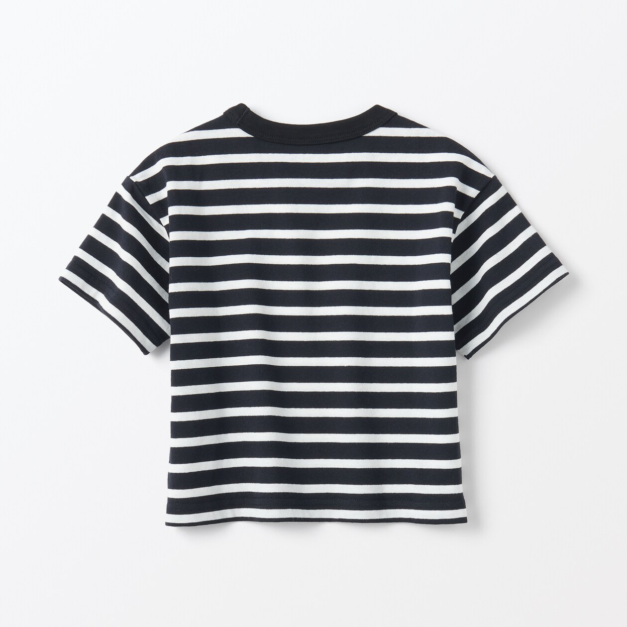 ベビー　あたまするっと　太番手クルーネック半袖Ｔシャツ