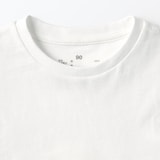 ベビー　あたまするっと　天竺編みクルーネック半袖チュニック