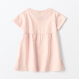 ベビー　あたまするっと　天竺編みクルーネック半袖チュニック