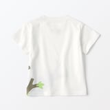 ベビー　あたまするっと　天竺編みプリント半袖Ｔシャツ