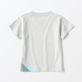 ベビー　あたまするっと　天竺編みプリント半袖Ｔシャツ