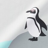 ベビー　あたまするっと　天竺編みプリント半袖Ｔシャツ