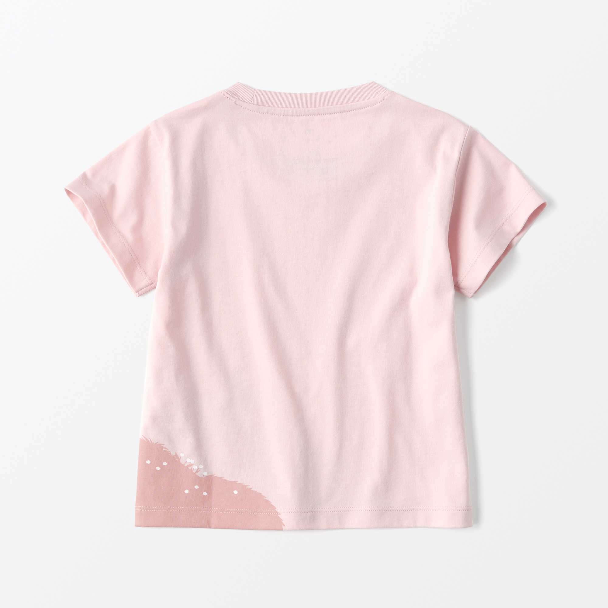 ベビー　あたまするっと　天竺編みプリント半袖Ｔシャツ