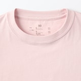 ベビー　あたまするっと　天竺編みプリント半袖Ｔシャツ