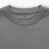 ベビー　あたまするっと　天竺編みクルーネック半袖Ｔシャツ　無地