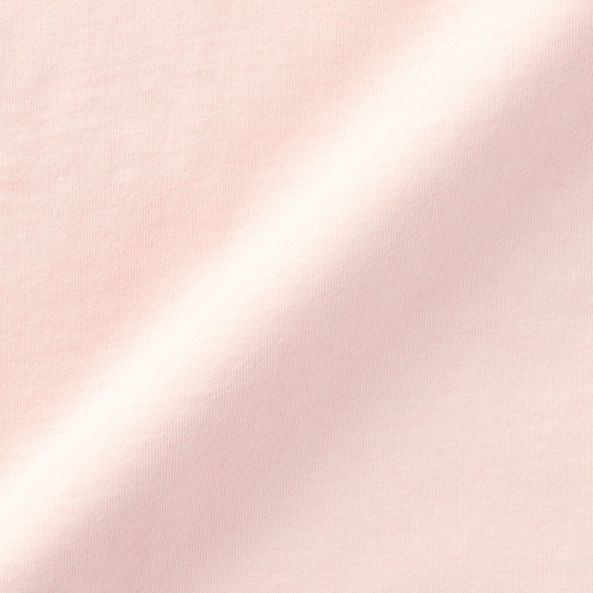 ベビー　あたまするっと　天竺編みクルーネック半袖Ｔシャツ　無地