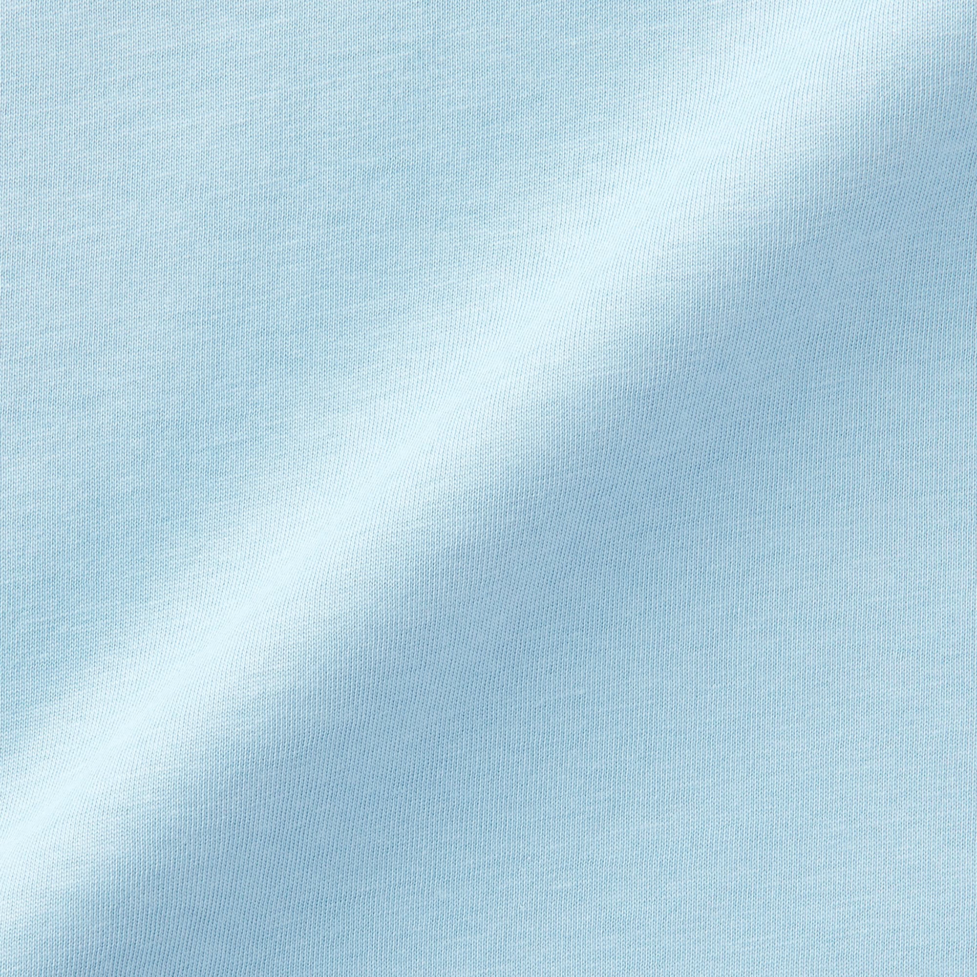 ベビー　あたまするっと　天竺編みクルーネック半袖Ｔシャツ　無地