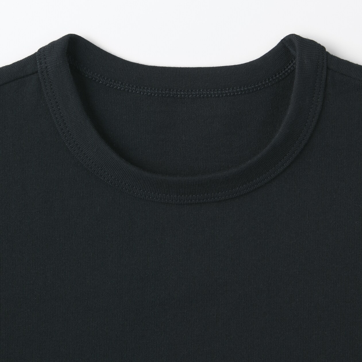キッズ　太番手クルーネック五分袖Ｔシャツ