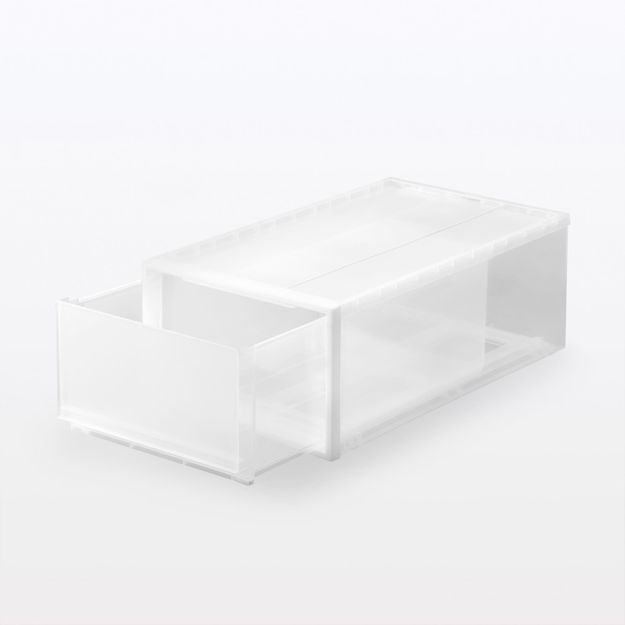 【宅送】ポリプロピレン　衣装ケース　　中