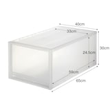 【宅送】ポリプロピレン　衣装ケース　　大