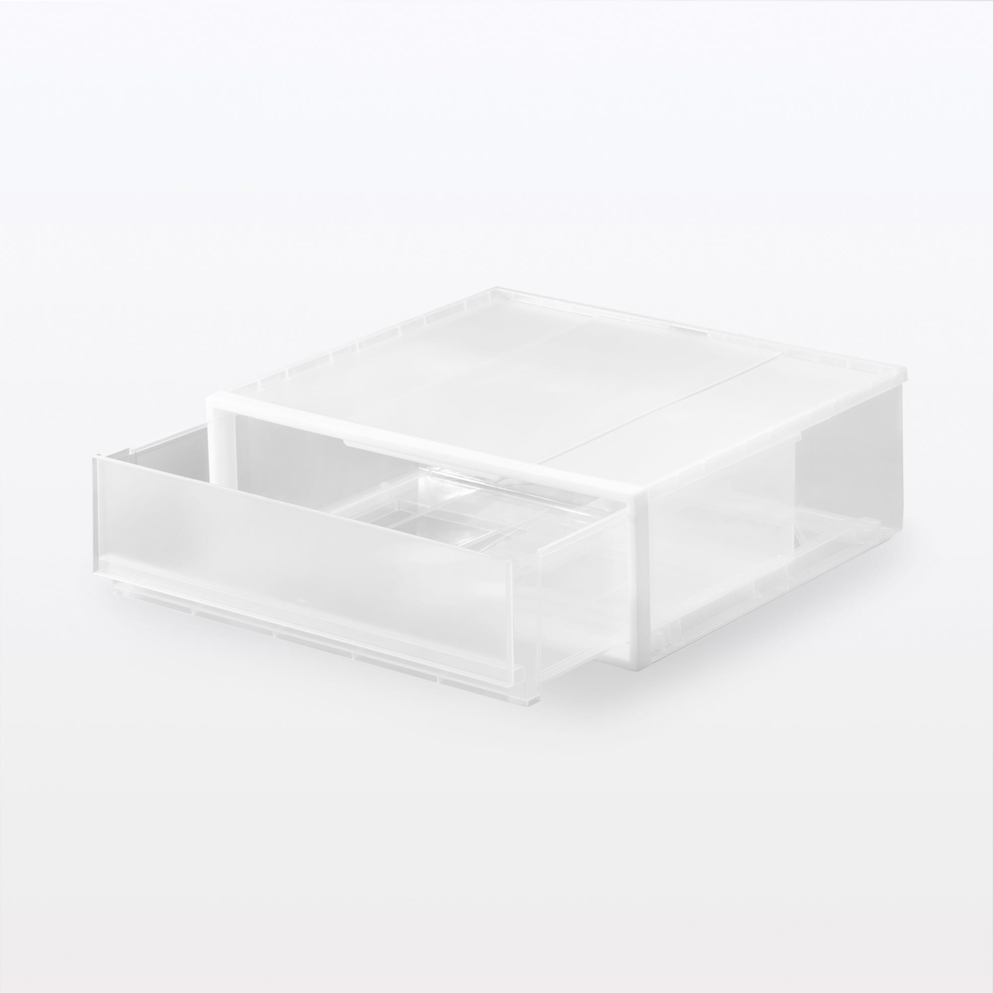 【まとめ買い】ポリプロピレン　収納ケース　ワイド　　小