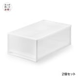 【まとめ買い】ポリプロピレン　衣装ケース　　中