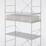 【まとめ買い】ポリプロピレン　小物収納ケース　中