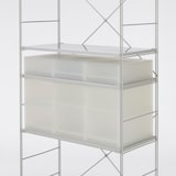 【まとめ買い】ポリプロピレン　小物収納ケース　中