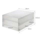 【まとめ買い】ポリプロピレン　小物収納ケース　引出２段