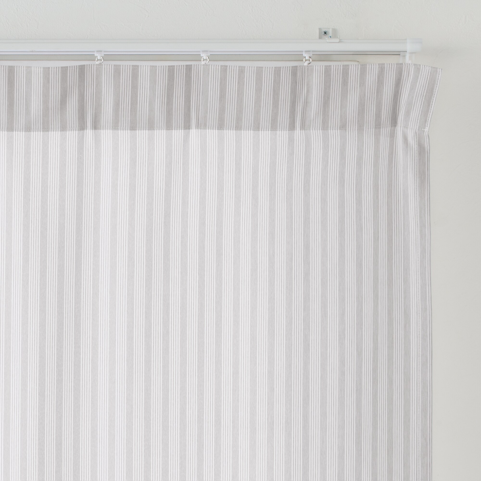 再生ポリエステル使い ノンプリーツカーテン | 無印良品