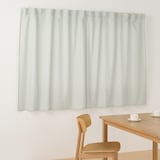 再生ポリエステル使い　ノンプリーツカーテン