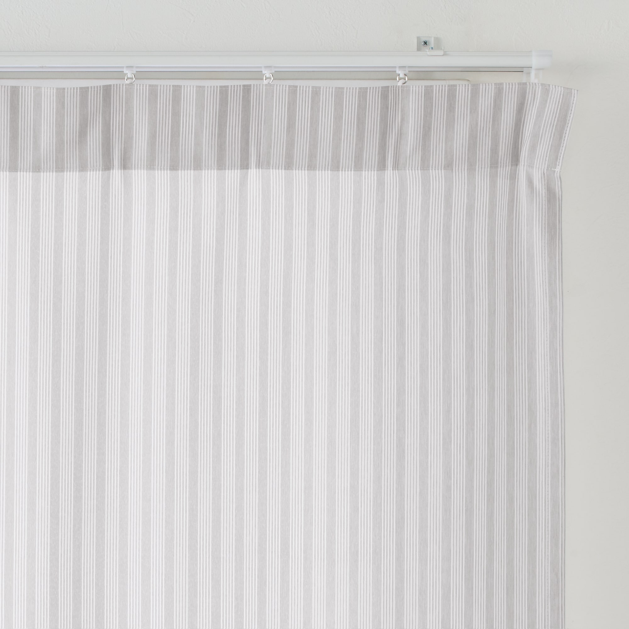 再生ポリエステル使い ノンプリーツカーテン | 無印良品