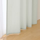 再生ポリエステル使い　ノンプリーツカーテン