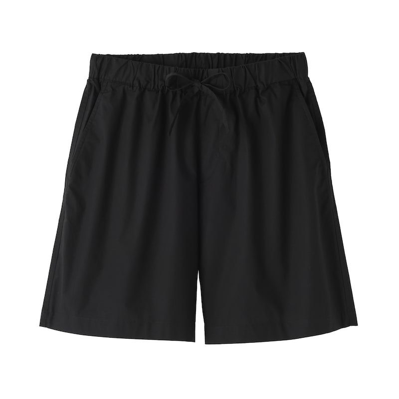 婦人　洗いざらし　ブロードショートパンツ