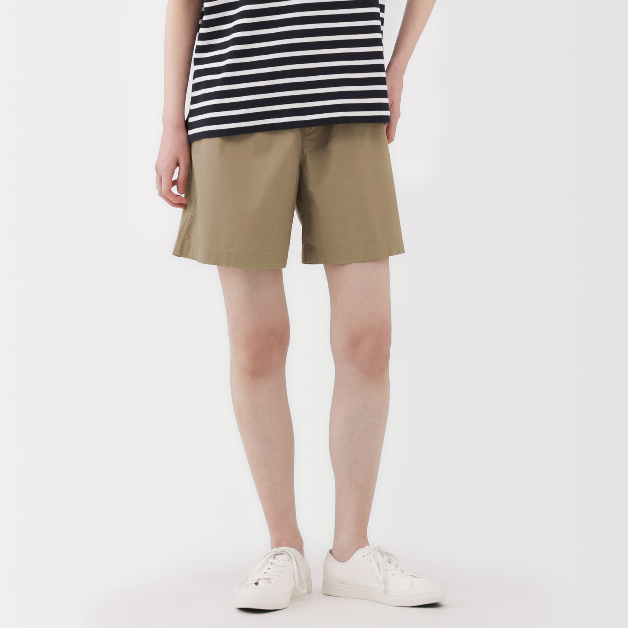 婦人 洗いざらし ブロードショートパンツ | 無印良品
