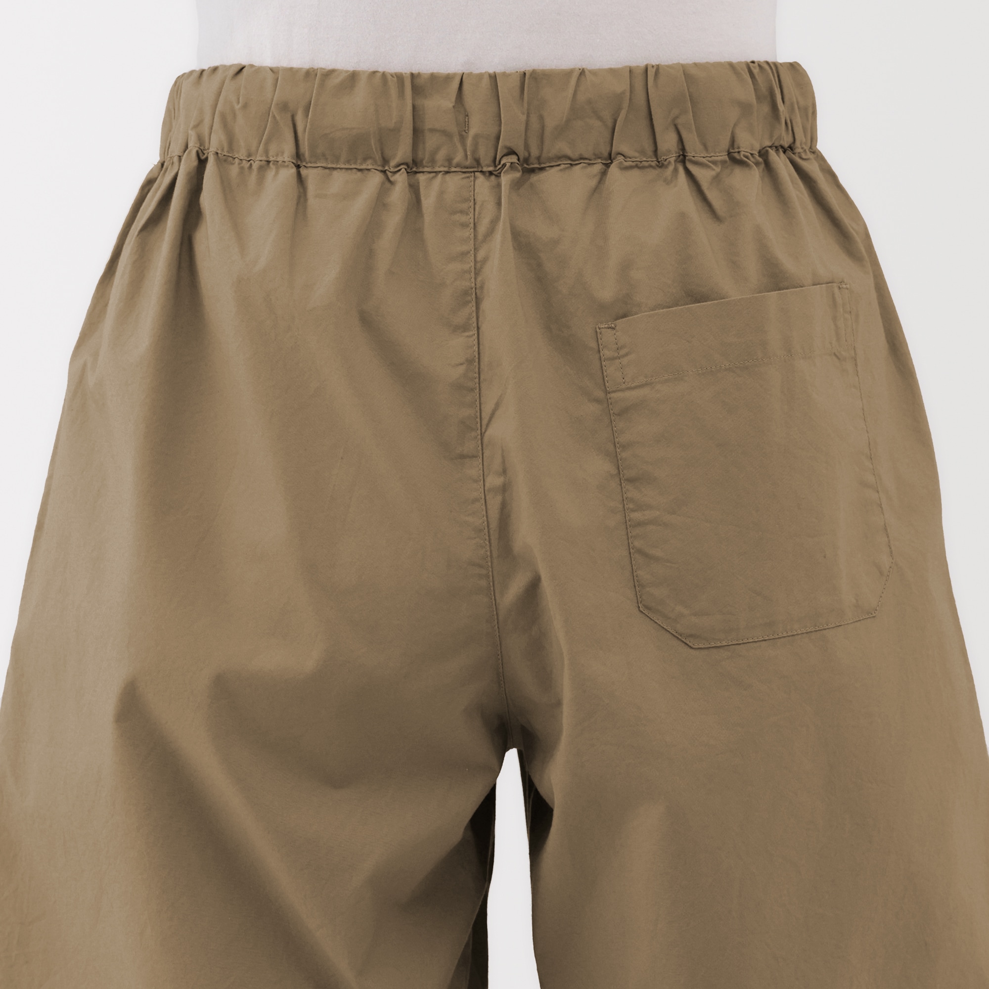 婦人　洗いざらし　ブロードショートパンツ