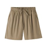 婦人　洗いざらし　ブロードショートパンツ