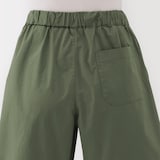 婦人　洗いざらし　ブロードショートパンツ