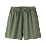 婦人　洗いざらし　ブロードショートパンツ