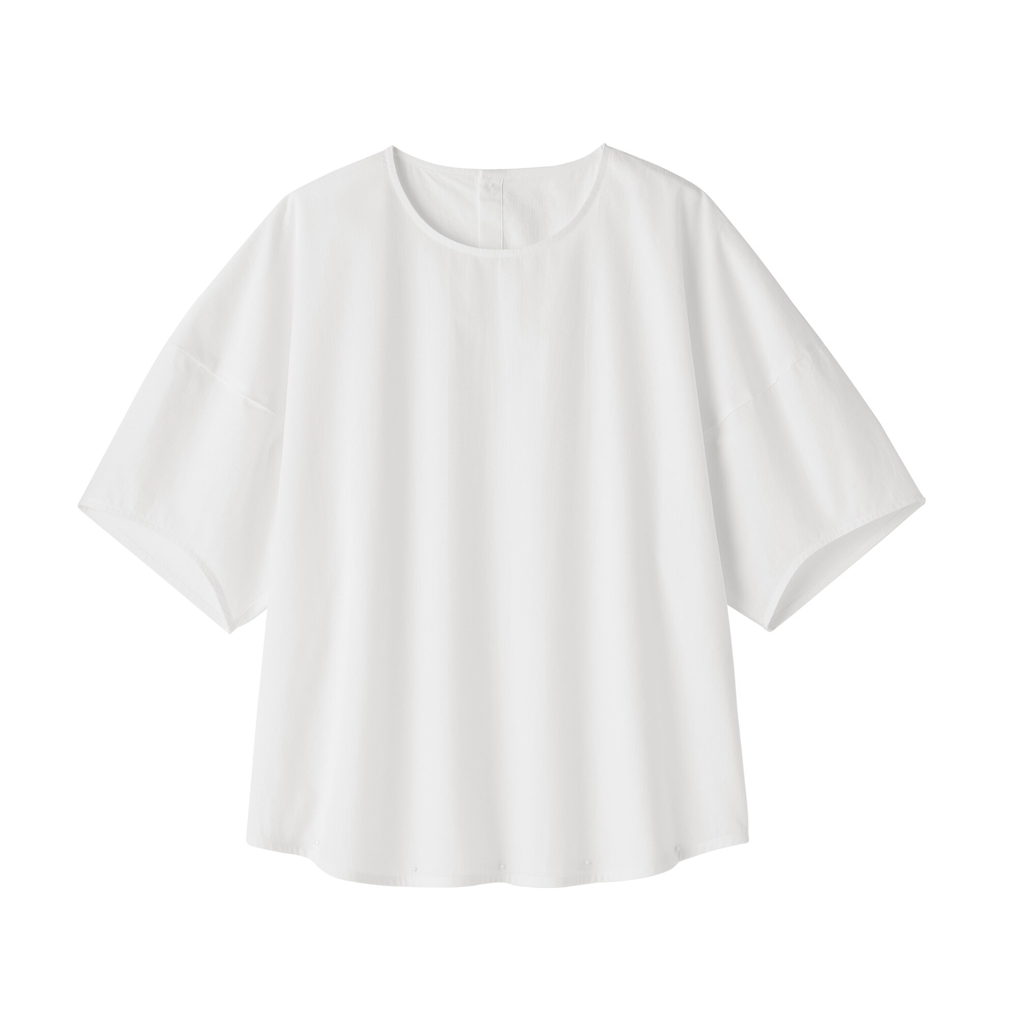 MUJI (無印良品) - 無印良品   涼感   半袖ブラウス　L2点他 MUJI (無印良品) - 無印良品 涼感 半袖ブラウス L2点他の通販 by