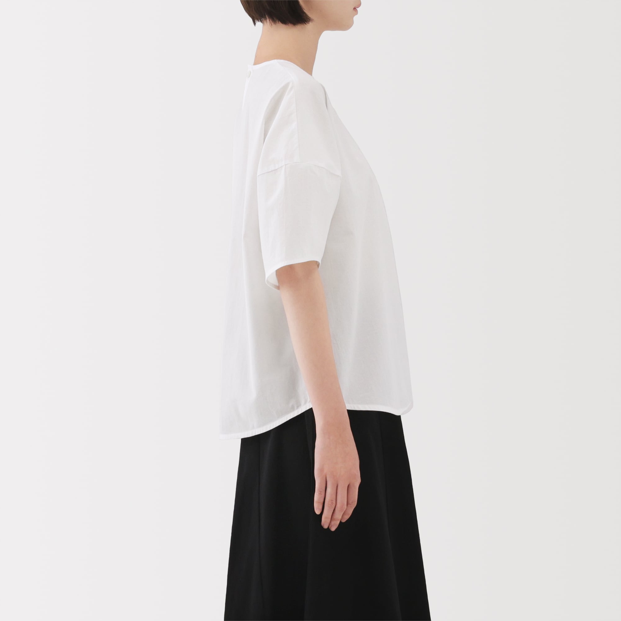 婦人　涼感　半袖ブラウス