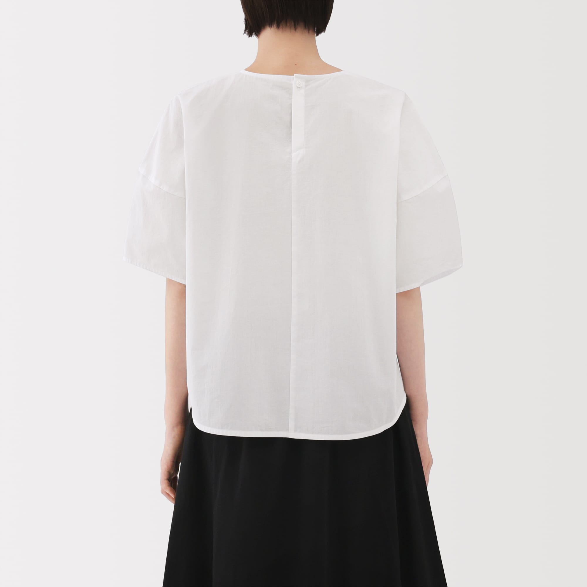 婦人　涼感　半袖ブラウス