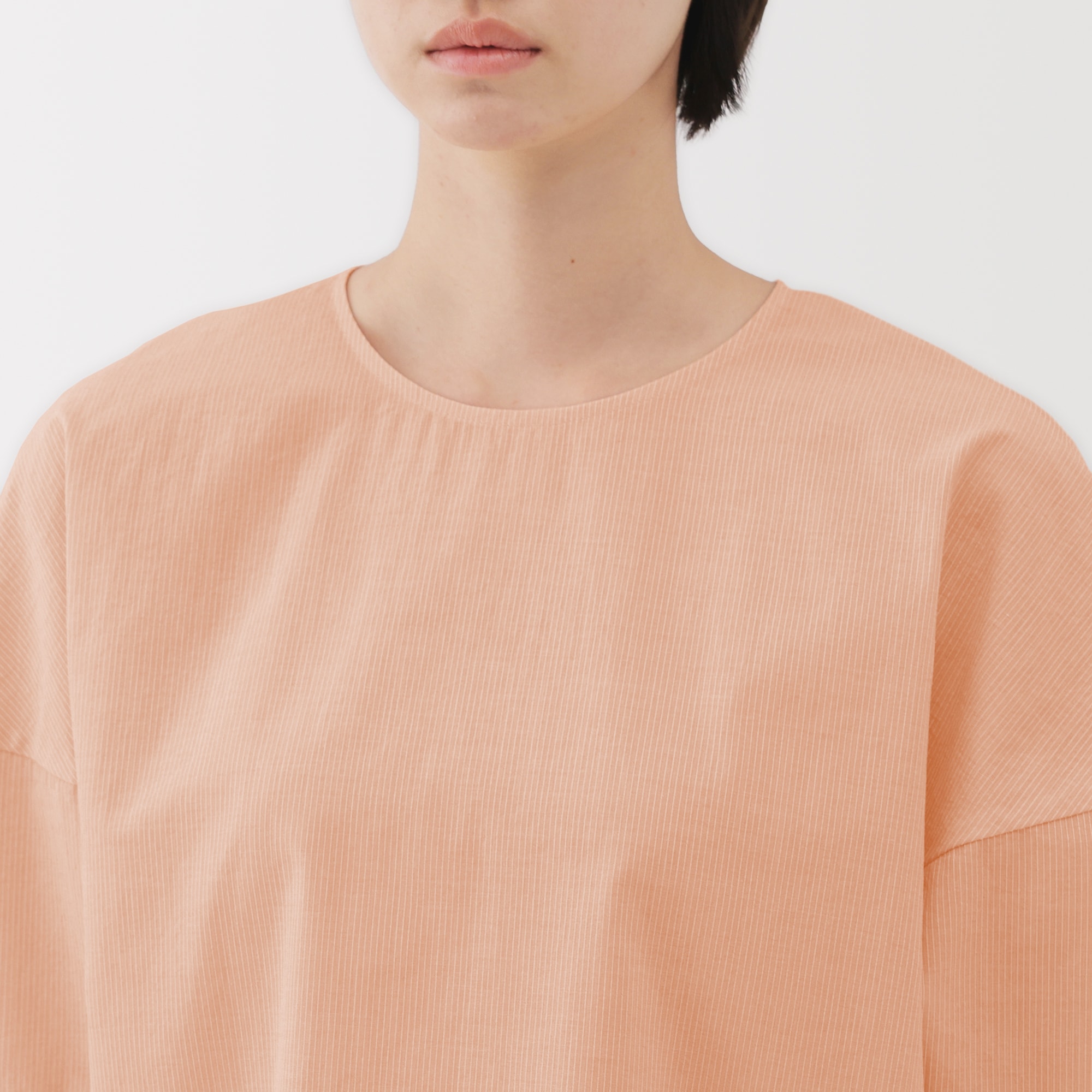 forformo/半袖ブラウス/--/コットン/RED/無地/723118 婦人 涼感 半袖ブラウス | 無印良品