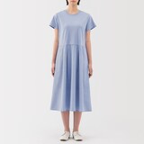 婦人　涼感　半袖ワンピース