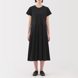 婦人　涼感　半袖ワンピース