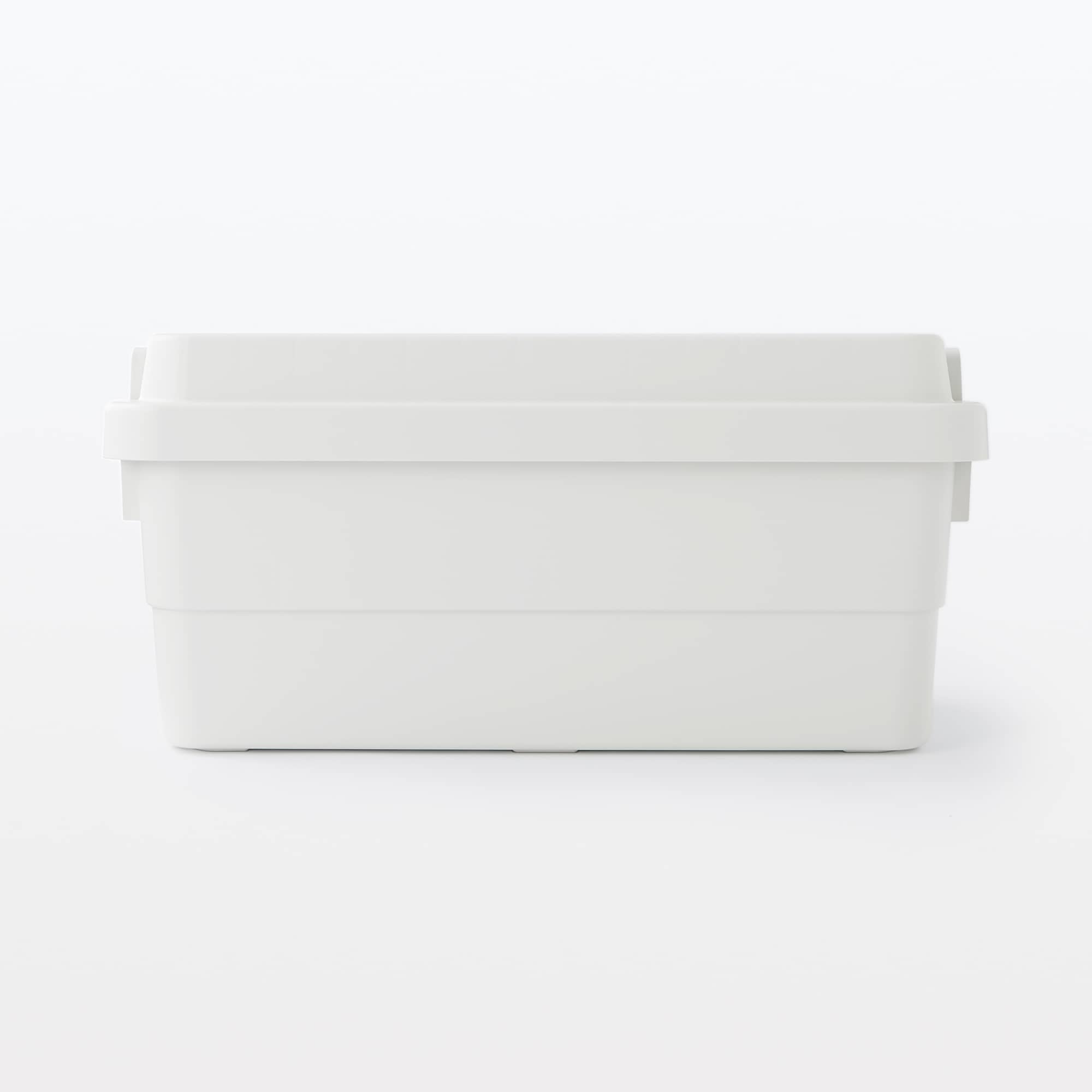 【新着商品】無印良品 【2個セット】再生ポリプロピレン入り 頑丈収納ボックス ホ Amazon｜無印良品 【2個セット】再生ポリプロピレン入り 頑丈