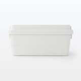 【ワケあり】再生ポリプロピレン入り　頑丈収納ボックス