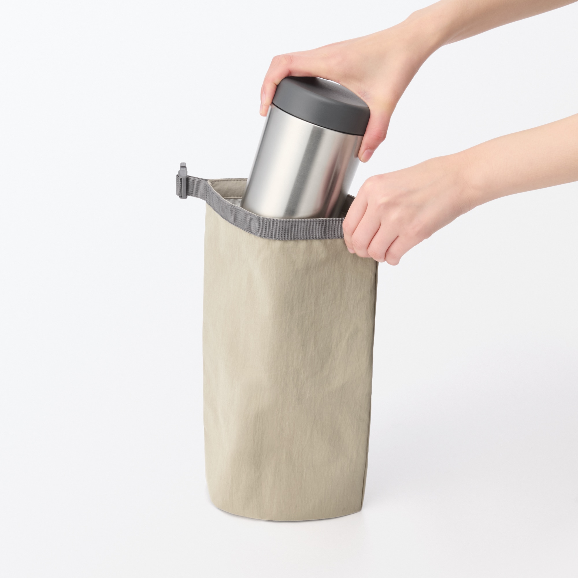 高さが変えられる ランチバッグ ロールトップタイプ 小 | 無印良品