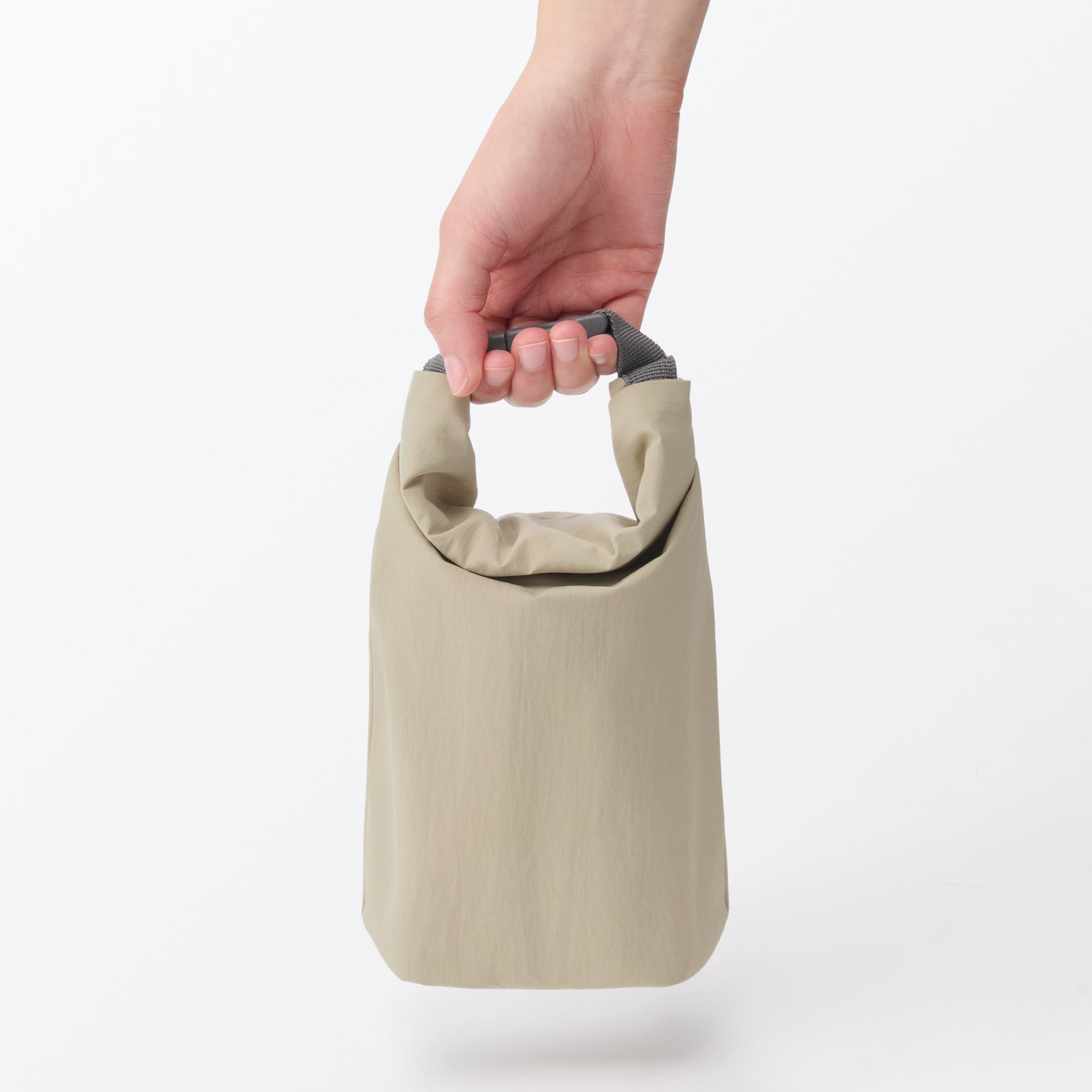 高さが変えられる　ランチバッグ　ロールトップタイプ　小