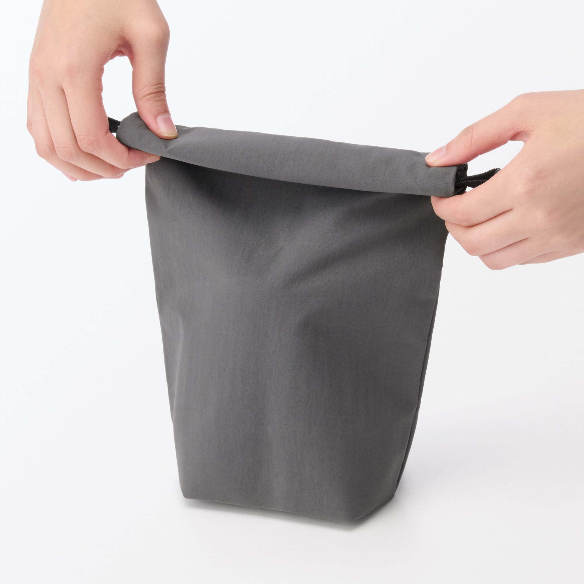 高さが変えられる　ランチバッグ　ロールトップタイプ　小