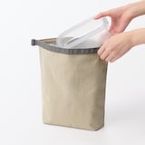 高さが変えられる　ランチバッグ　ロールトップタイプ　大