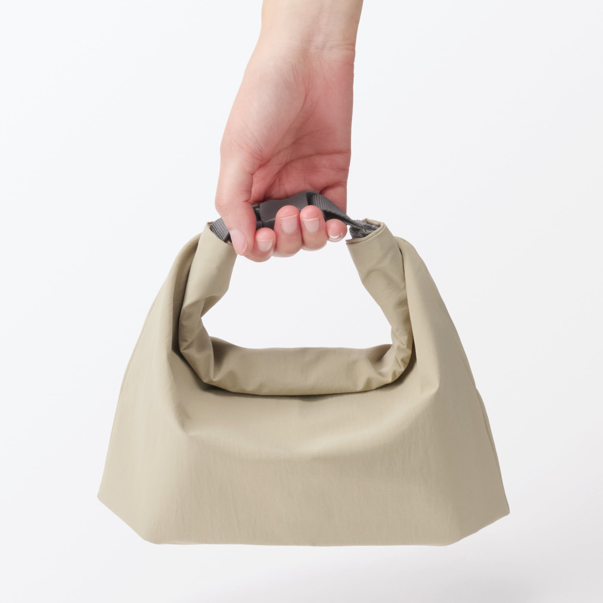 高さが変えられる　ランチバッグ　ロールトップタイプ　大