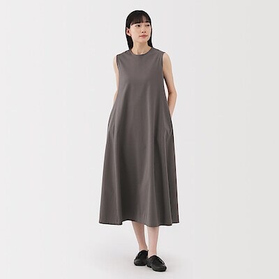 婦人　涼感ＵＶカットノースリーブワンピース