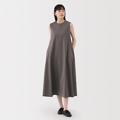婦人　涼感ＵＶカットノースリーブワンピース