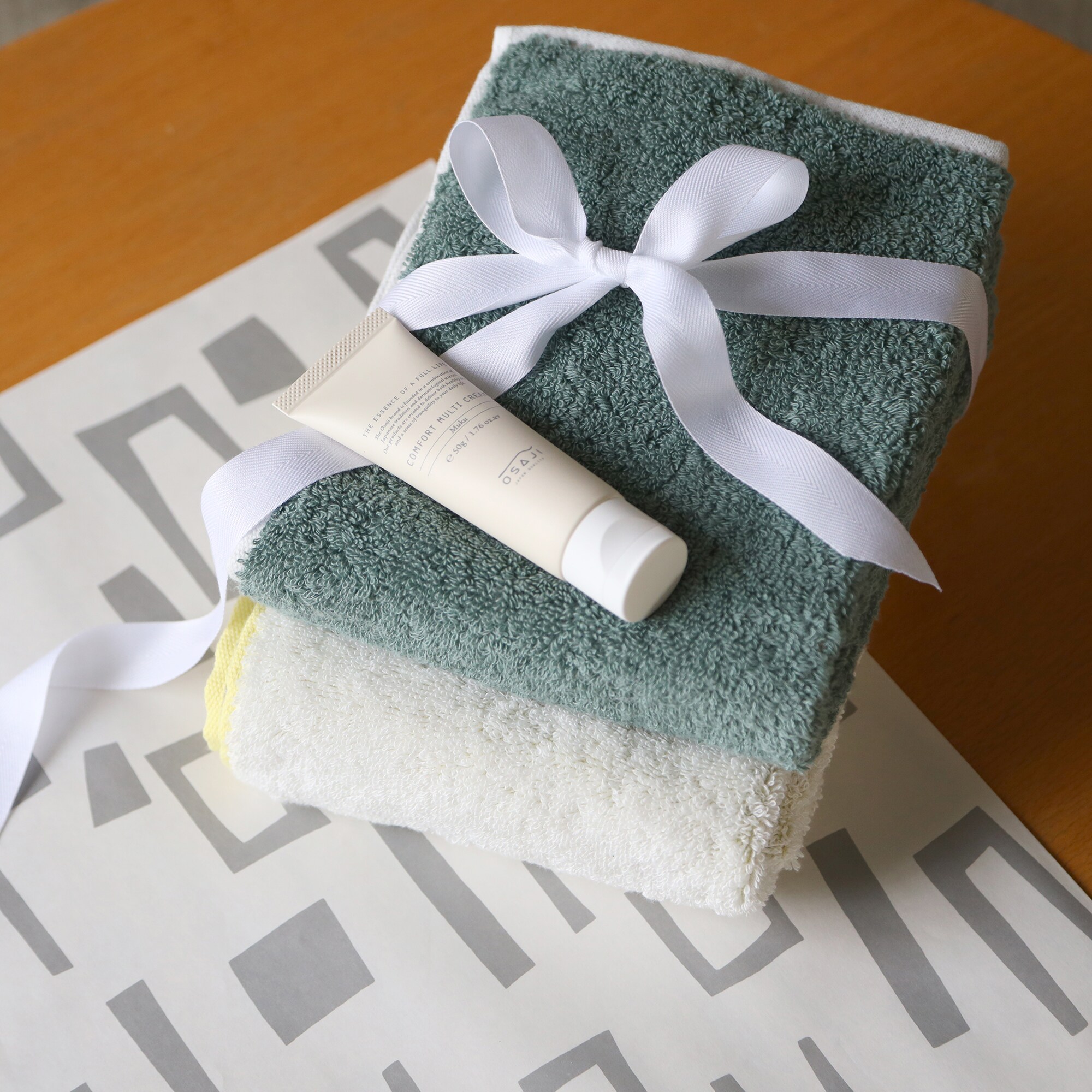 IDEE］ReposMINIBathTowel Biscuit