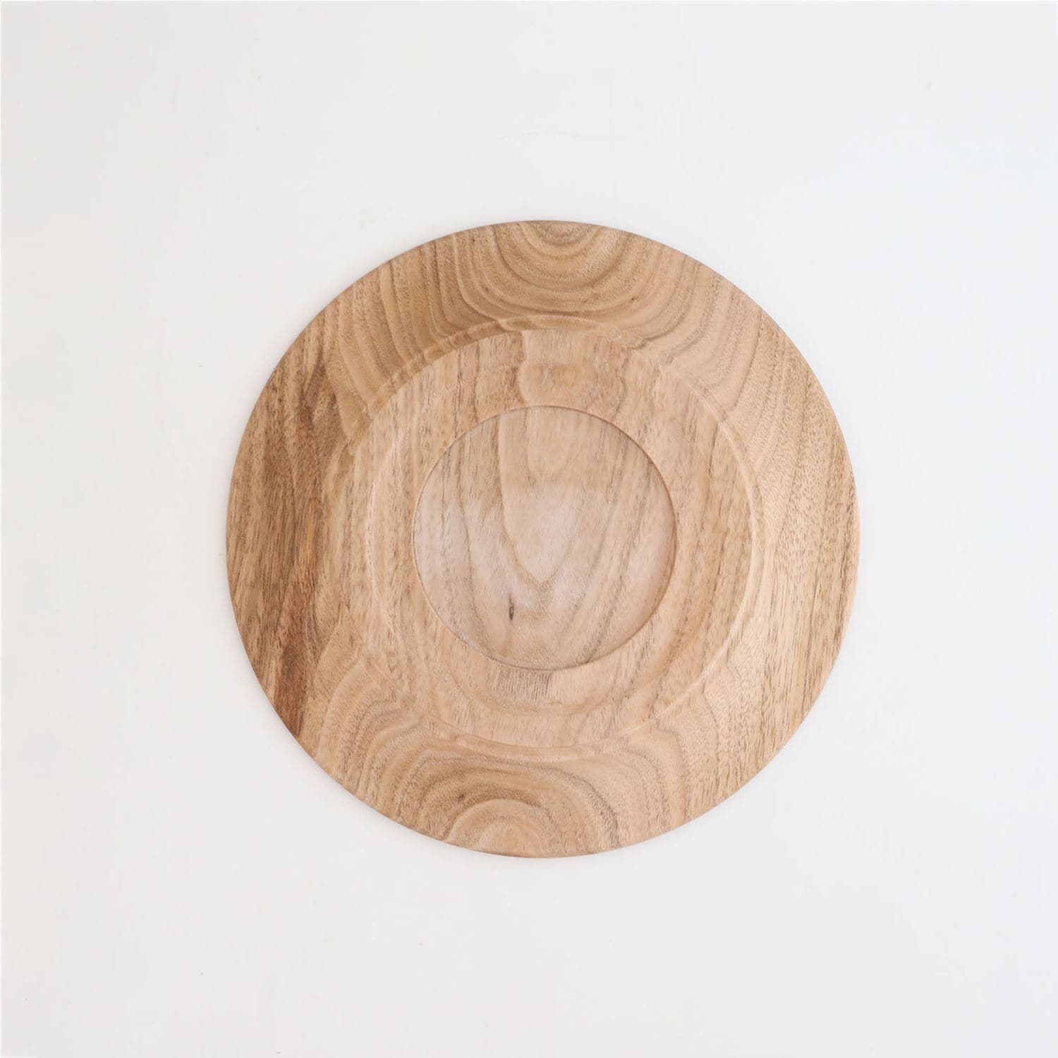 IDEE］Woodturning chesnut Plate S