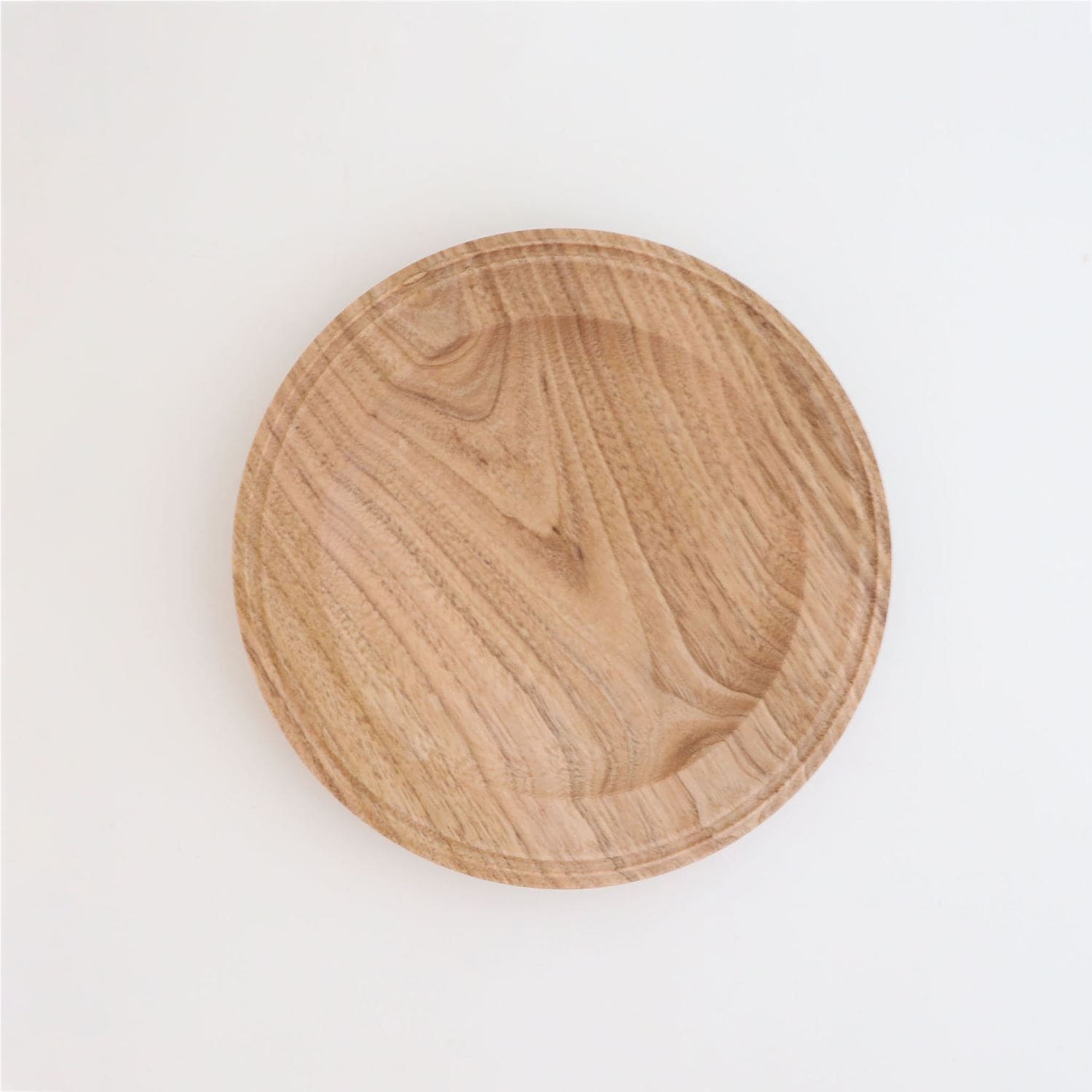 入手困難　サイン刻印付耽美主義的プレート　人気作家もの　唯一無二の中皿　IDEE IDEE］Woodturning chesnut Plate