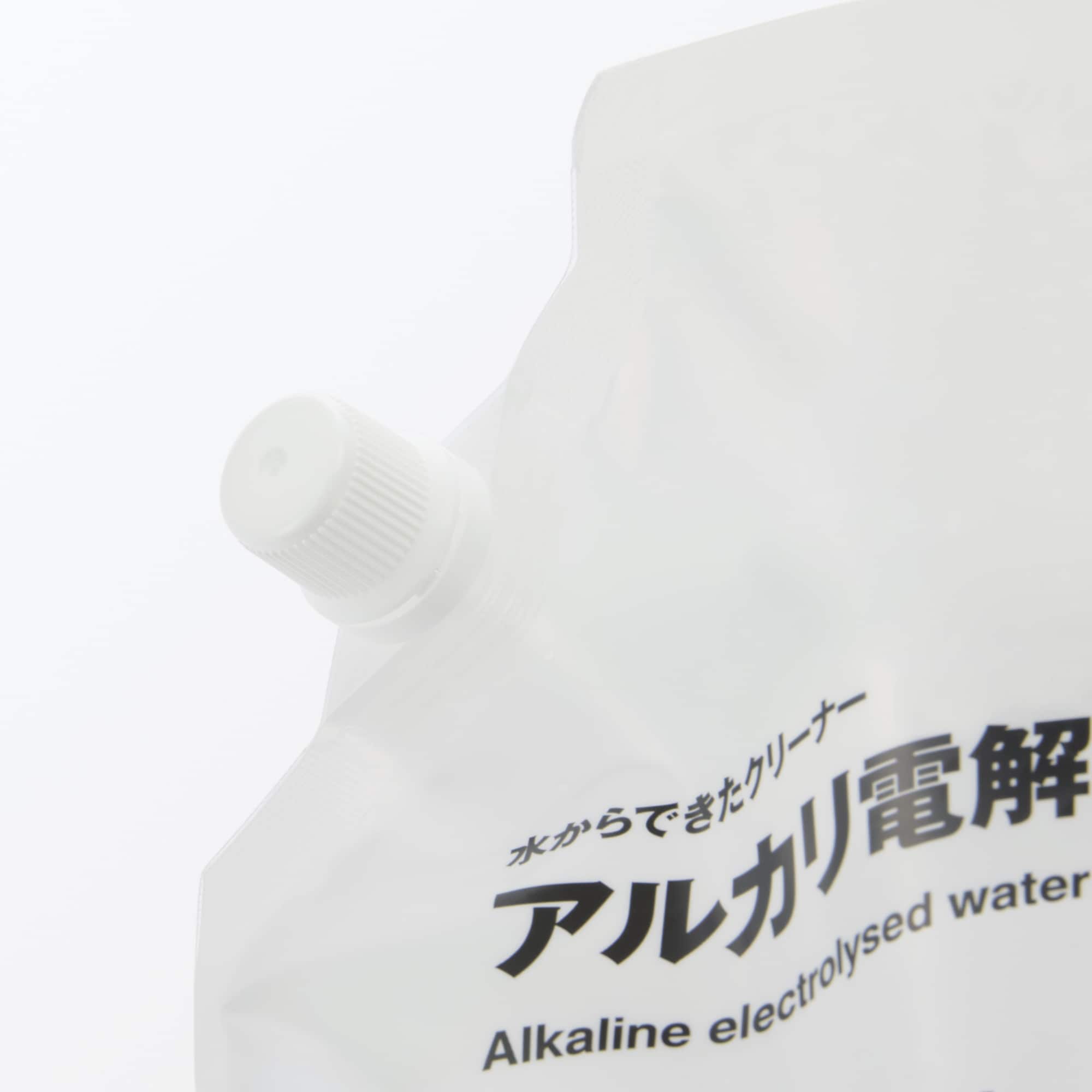 水からできたクリーナー アルカリ電解水 詰替え用 | 無印良品